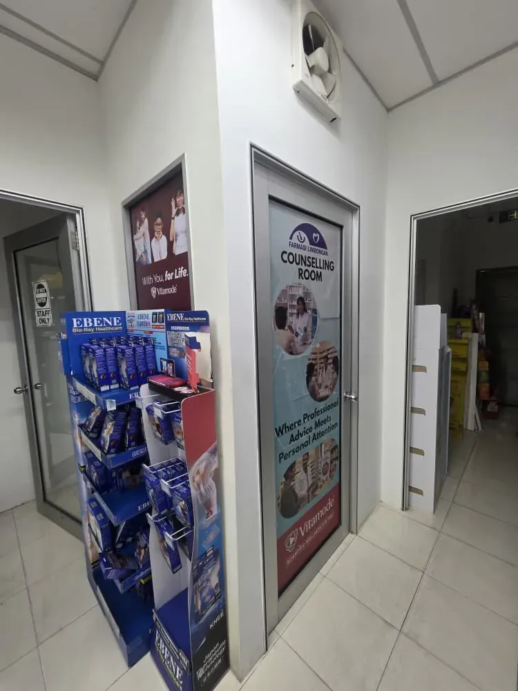Counselling room entrance at Farmasi Limbongan HQ